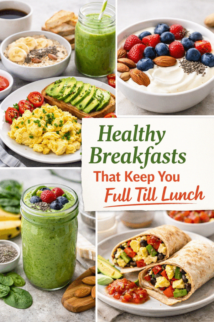 Healthy breakfast ideas