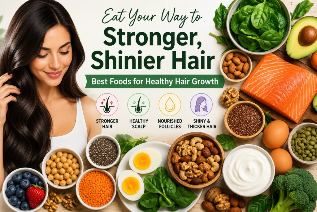 Best foods for healthy hair growth